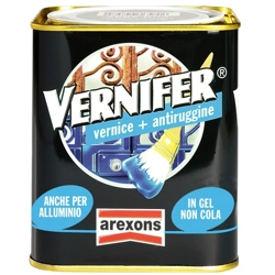 vendita online Vernifer grigio ferro satinato 750 ml. Vernici - Spray tecnici Arexons